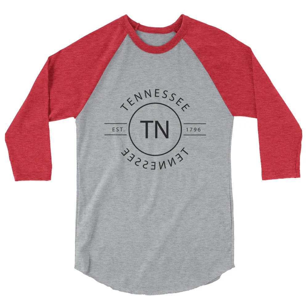 Tennessee - 3/4 Sleeve Raglan Shirt - Reflections