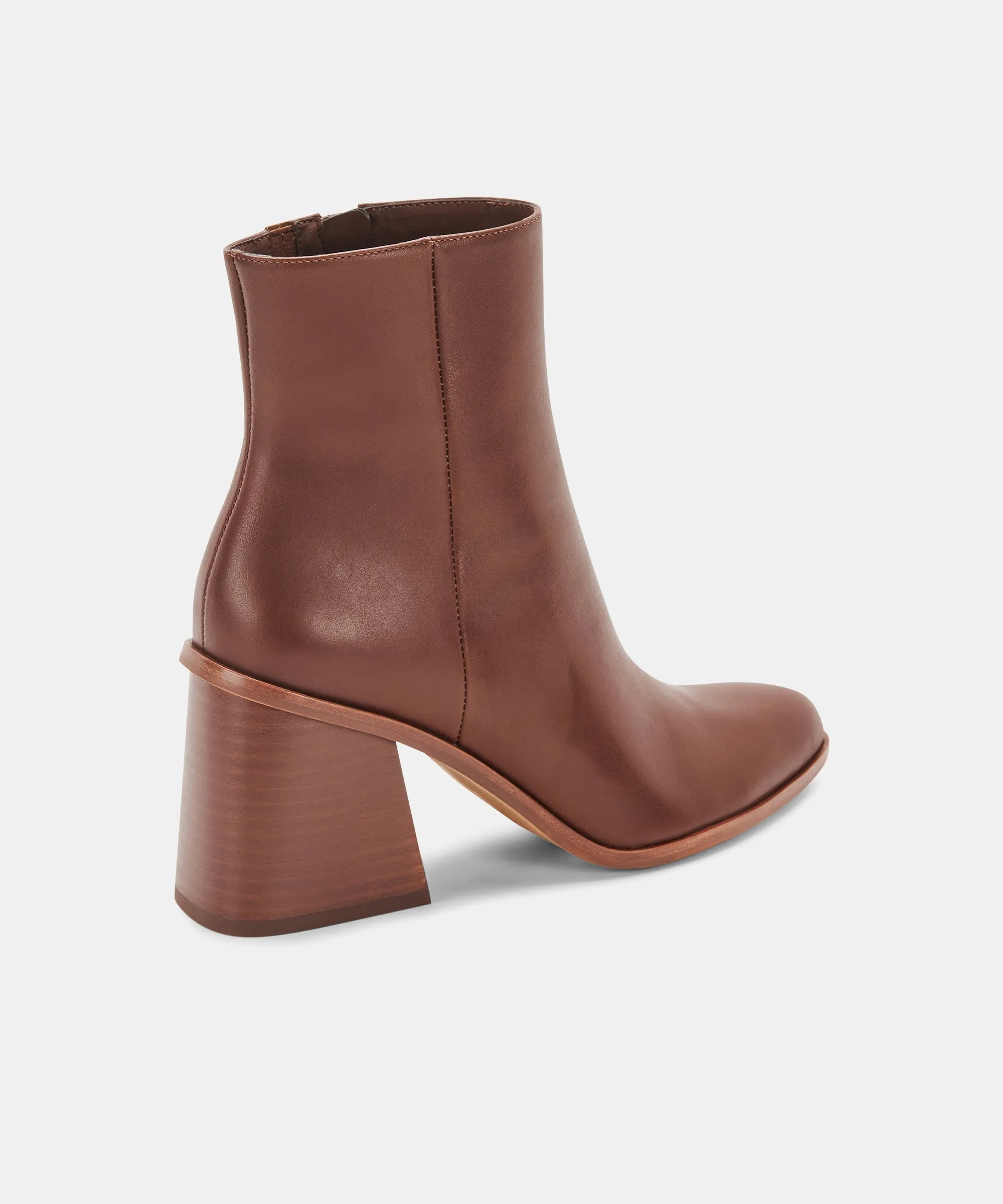 TERRIE BOOTIES CHOCOLATE LEATHER re:vita