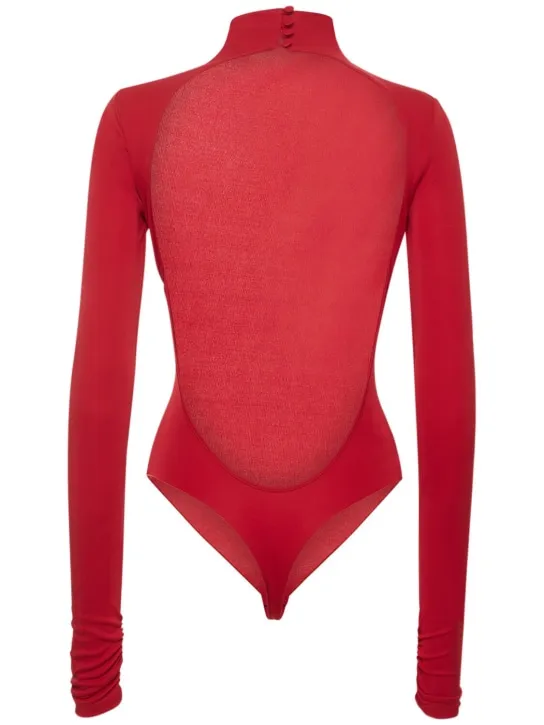 The Andamane   Parker stretch jersey bodysuit 