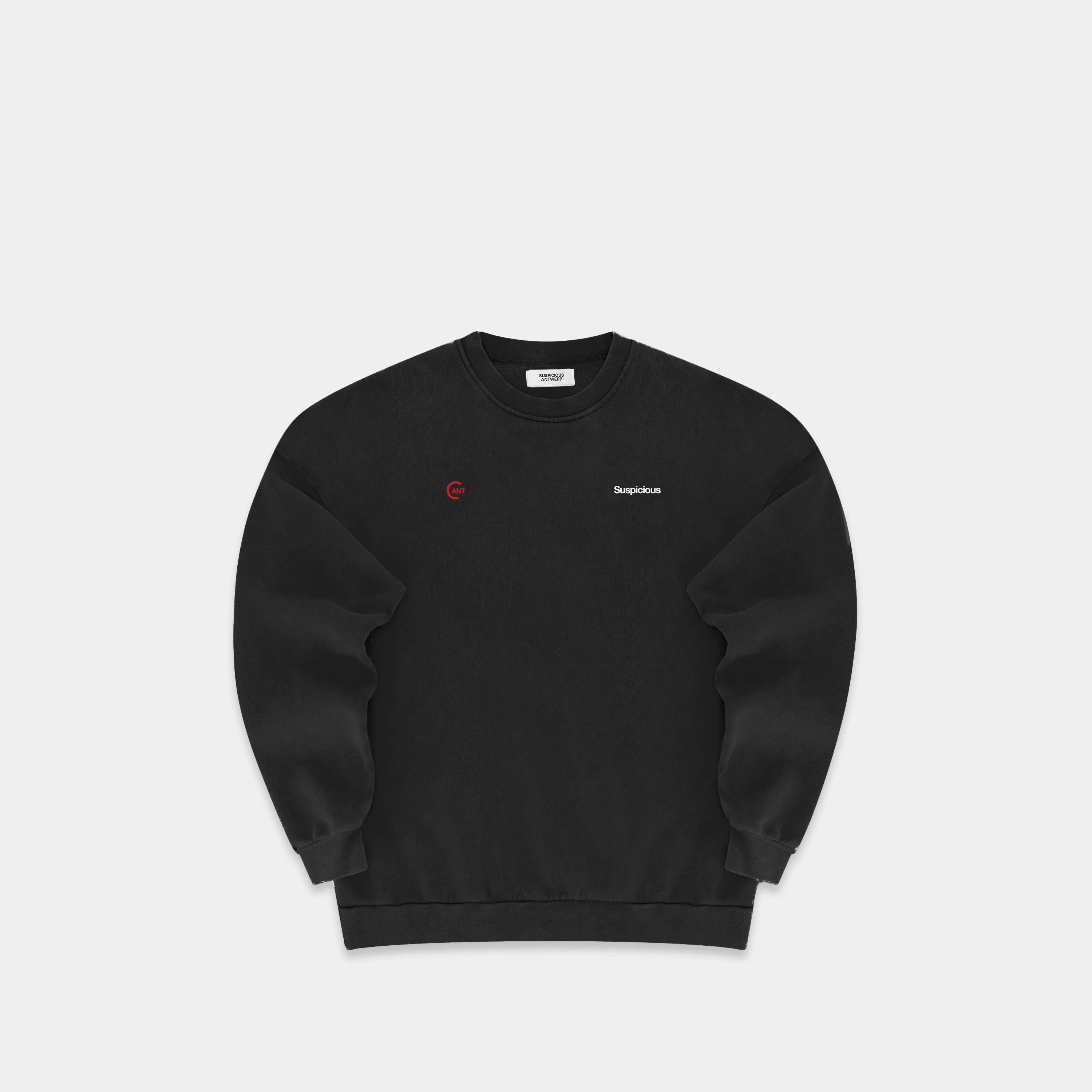 The Antwerp City I Crewneck - Black