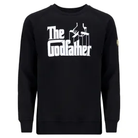 The Godfather Unisex Sweatshirt Raglan Sleeve - BLACK/WHITE