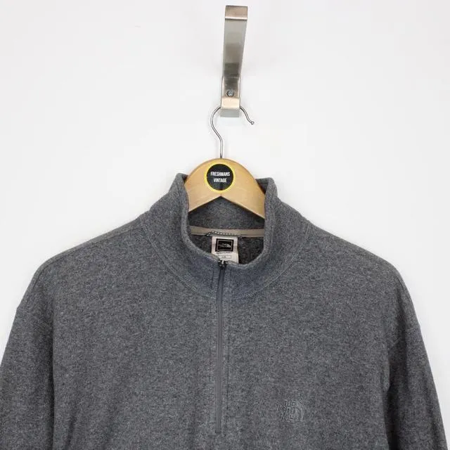 The North Face 1/4 Zip Spellout Fleece Large