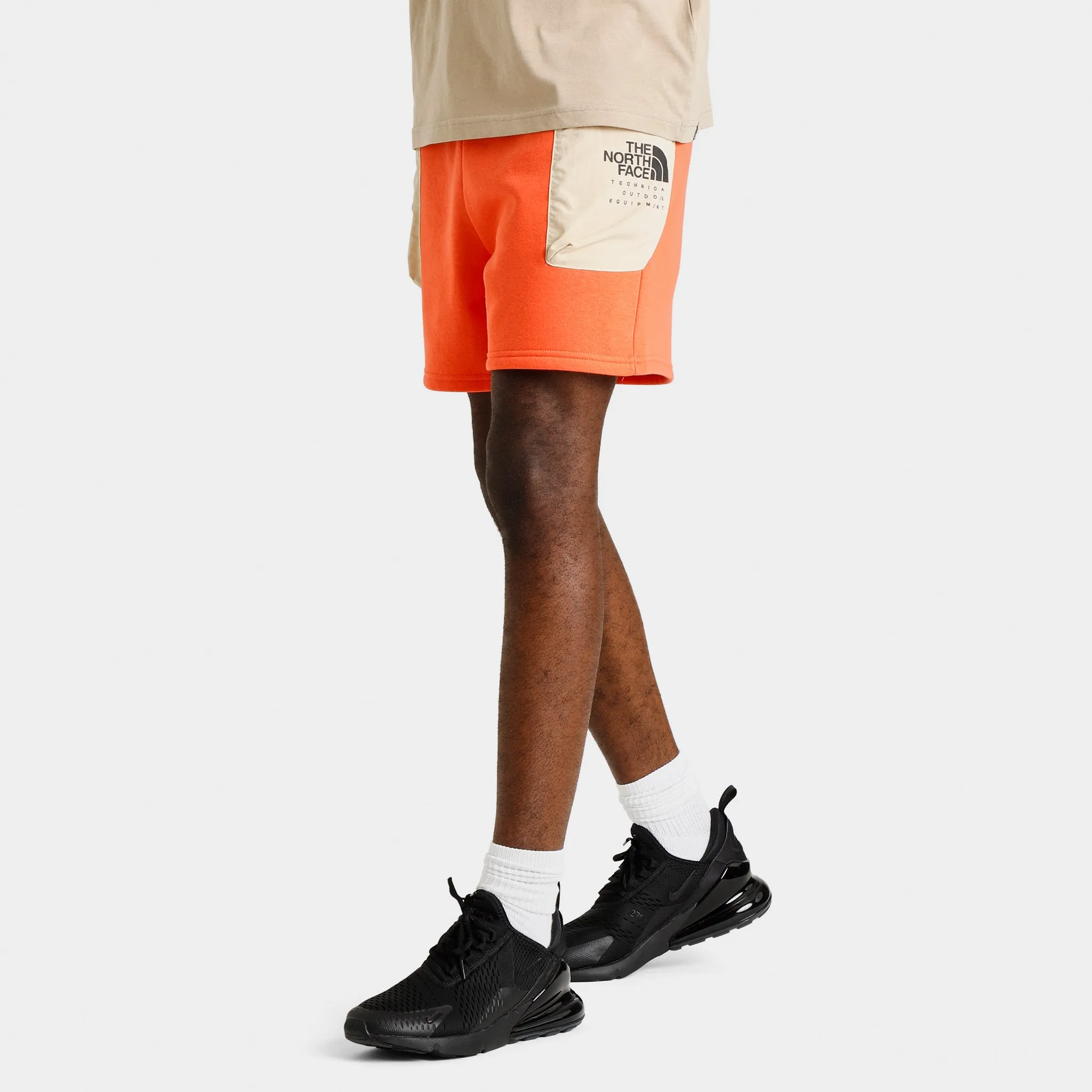 The North Face Coordinates Utility Shorts Retro Orange / Gravel