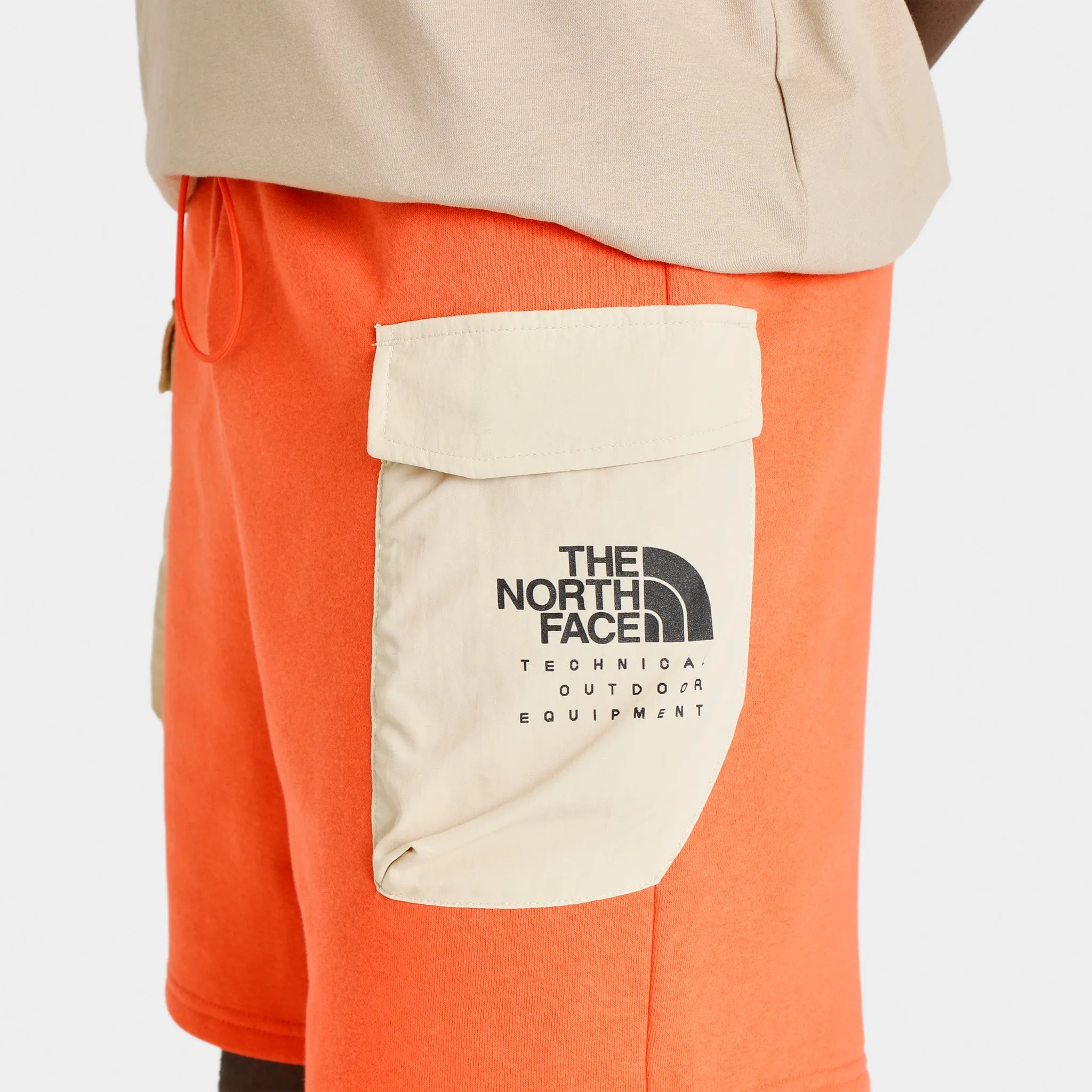 The North Face Coordinates Utility Shorts Retro Orange / Gravel