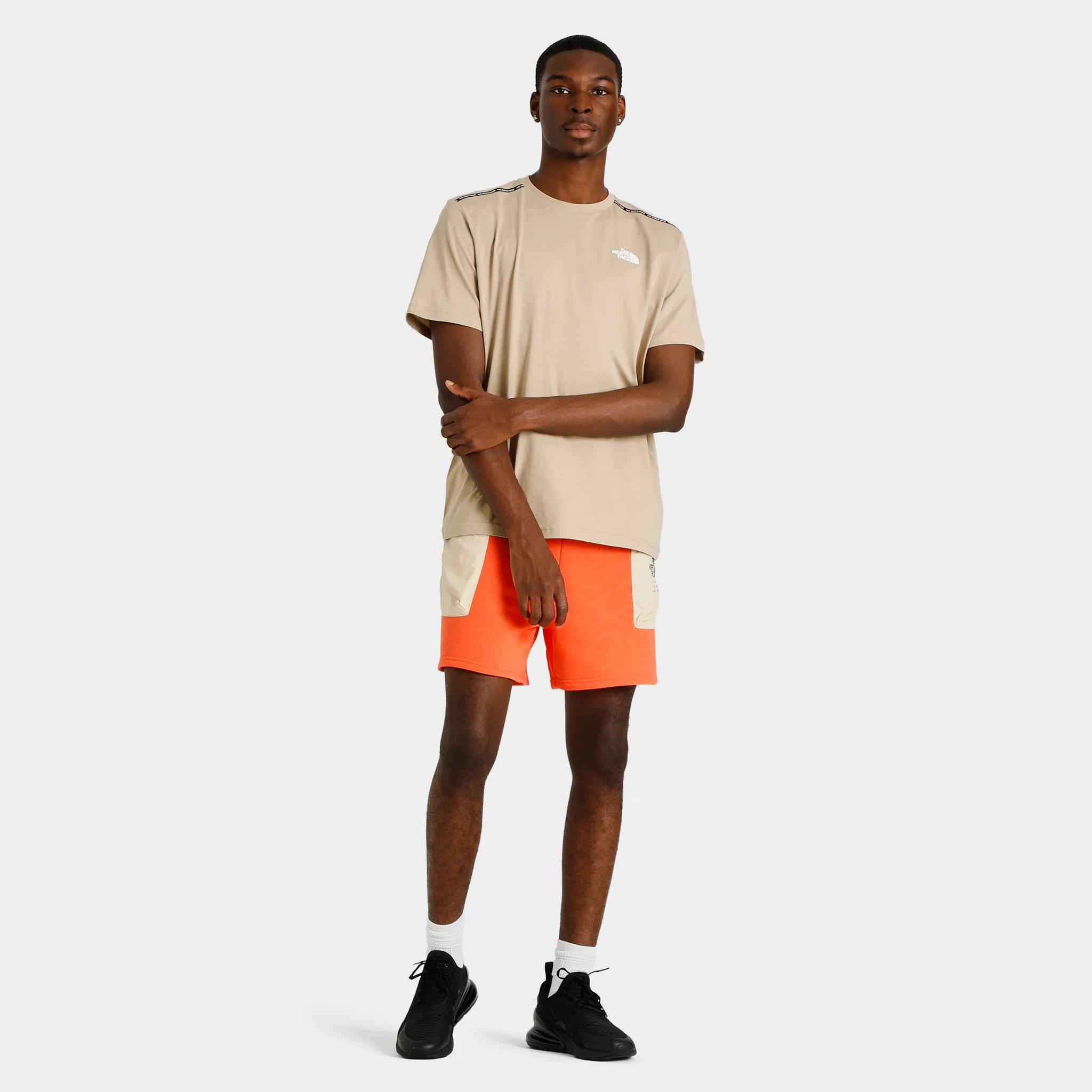 The North Face Coordinates Utility Shorts Retro Orange / Gravel