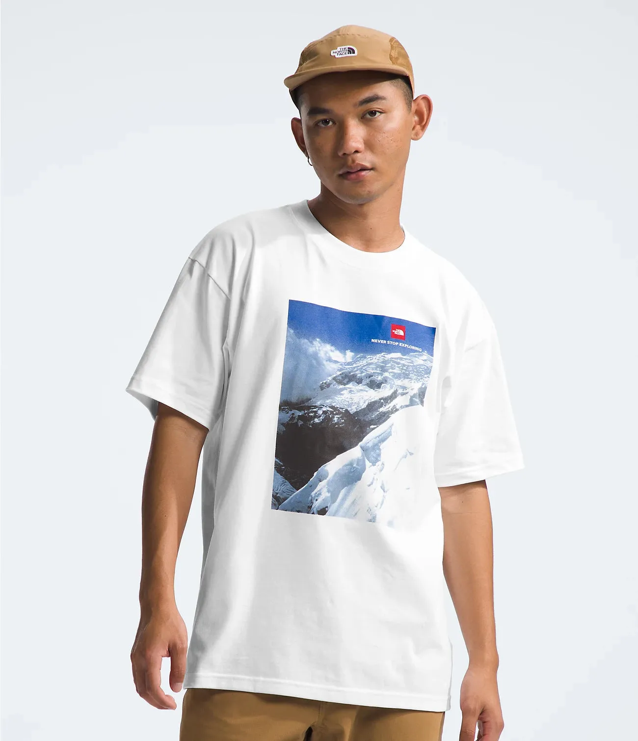 The North Face Heavy Weight Relaxed Tee - White / Gore