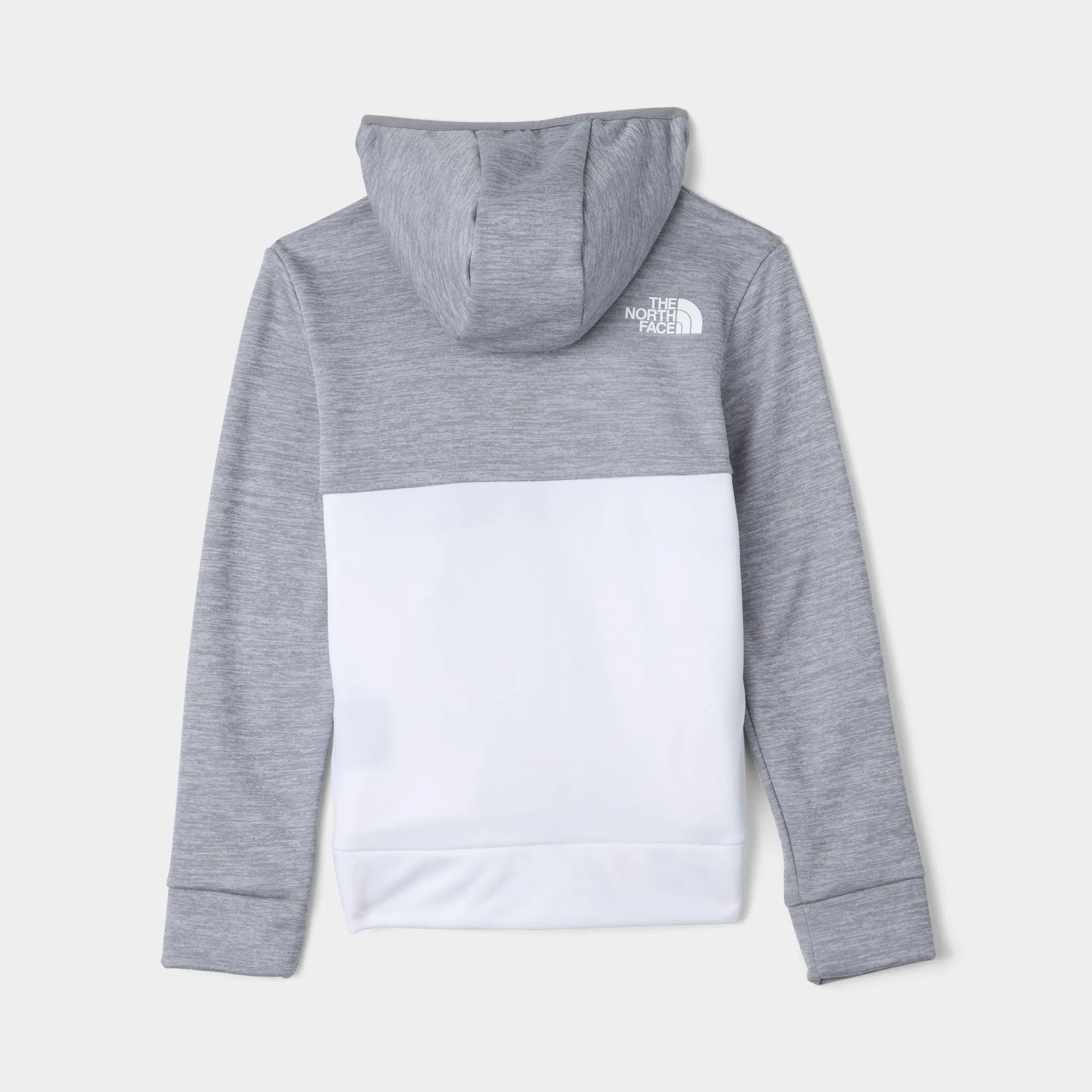 The North Face Junior Boys' New Mittellegi Panel Quarter Zip TNF Light Grey Heather / Mid Grey