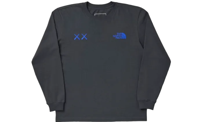 The North Face KAWS Longsleeve Tee Asphalt Grey