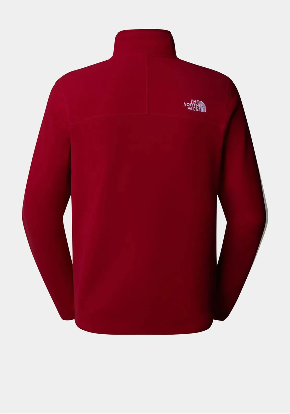 The North Face Men’s 100 Glacier Quarter Zip Fleece, Garnet Red