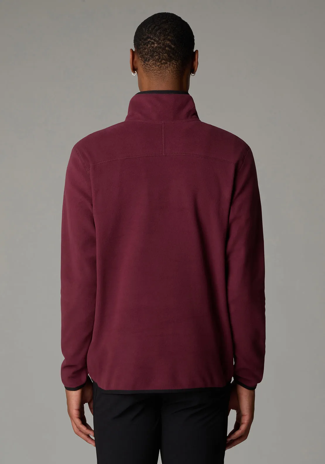 The North Face Men’s Glacier Quarter Zip Fleece, Alpine Plum