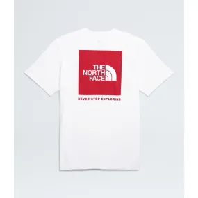 The North Face Short-Sleeve Box NSE Tee - TNF WHITE/TNF RED