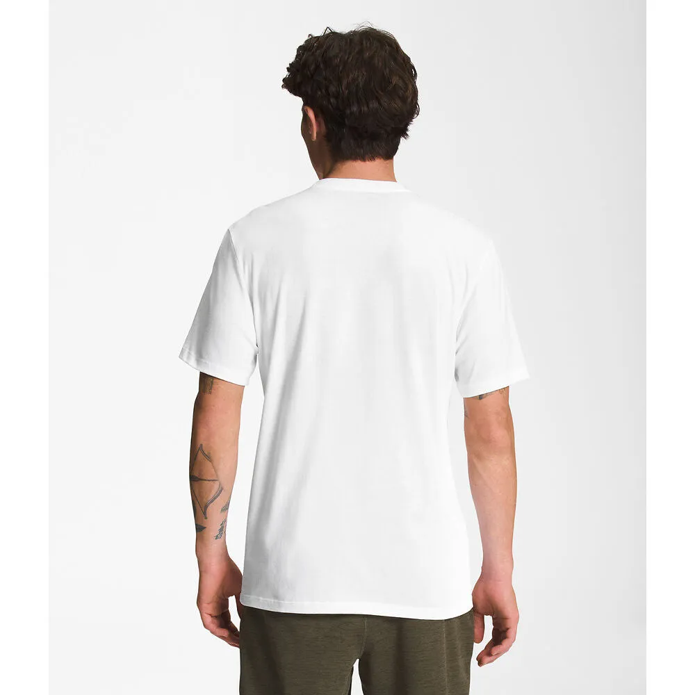 The North Face S/S Half Dome Tee - White / Black