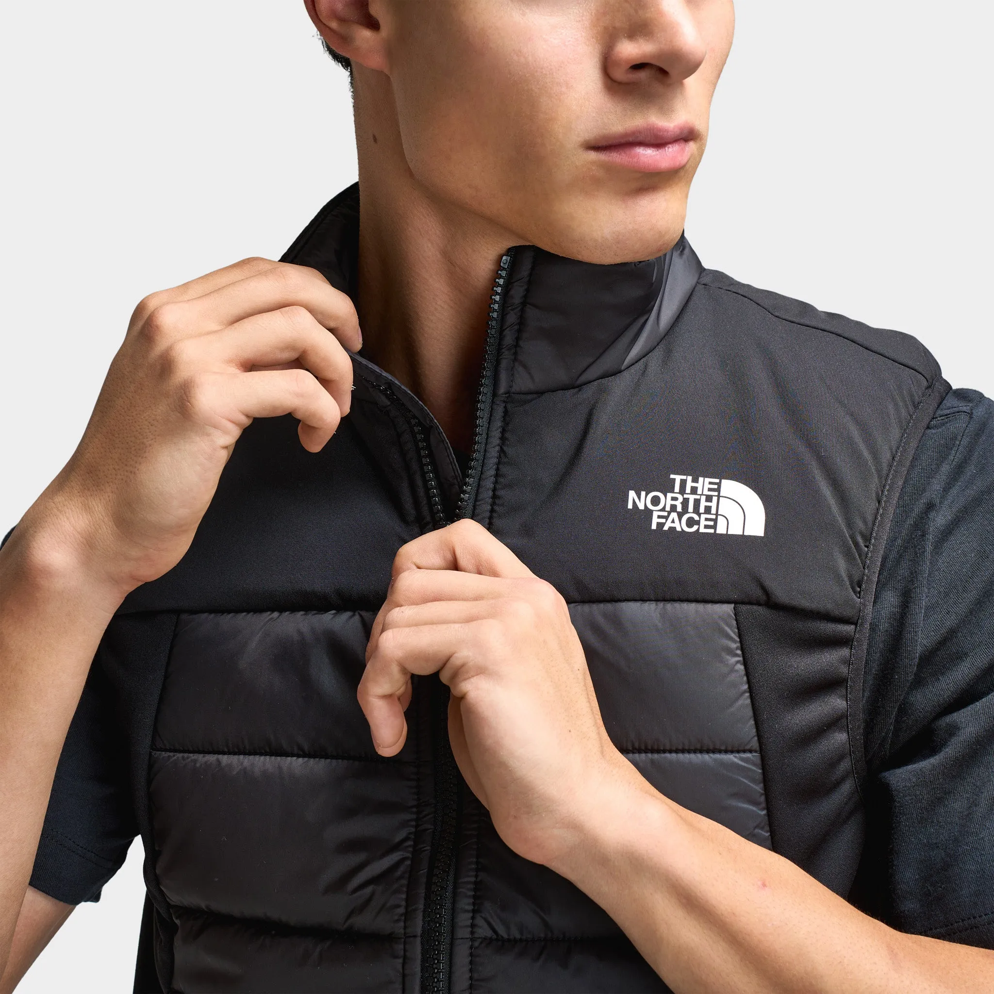 The North Face Synthetic Hybrid Gilet / Black