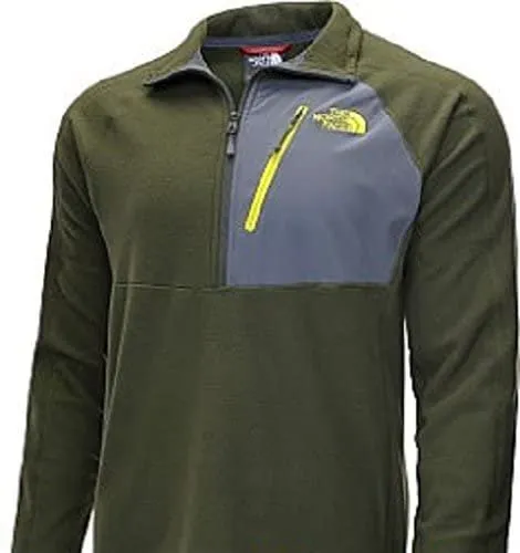 The North Face TNF Tech100 1/2 Zip Medium Forest Green