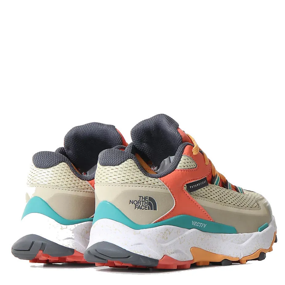 THE NORTH FACE VECTIV TARAVAL FUTURELIGHT GRAVEL/CORAL SUNRISE - WOMENS