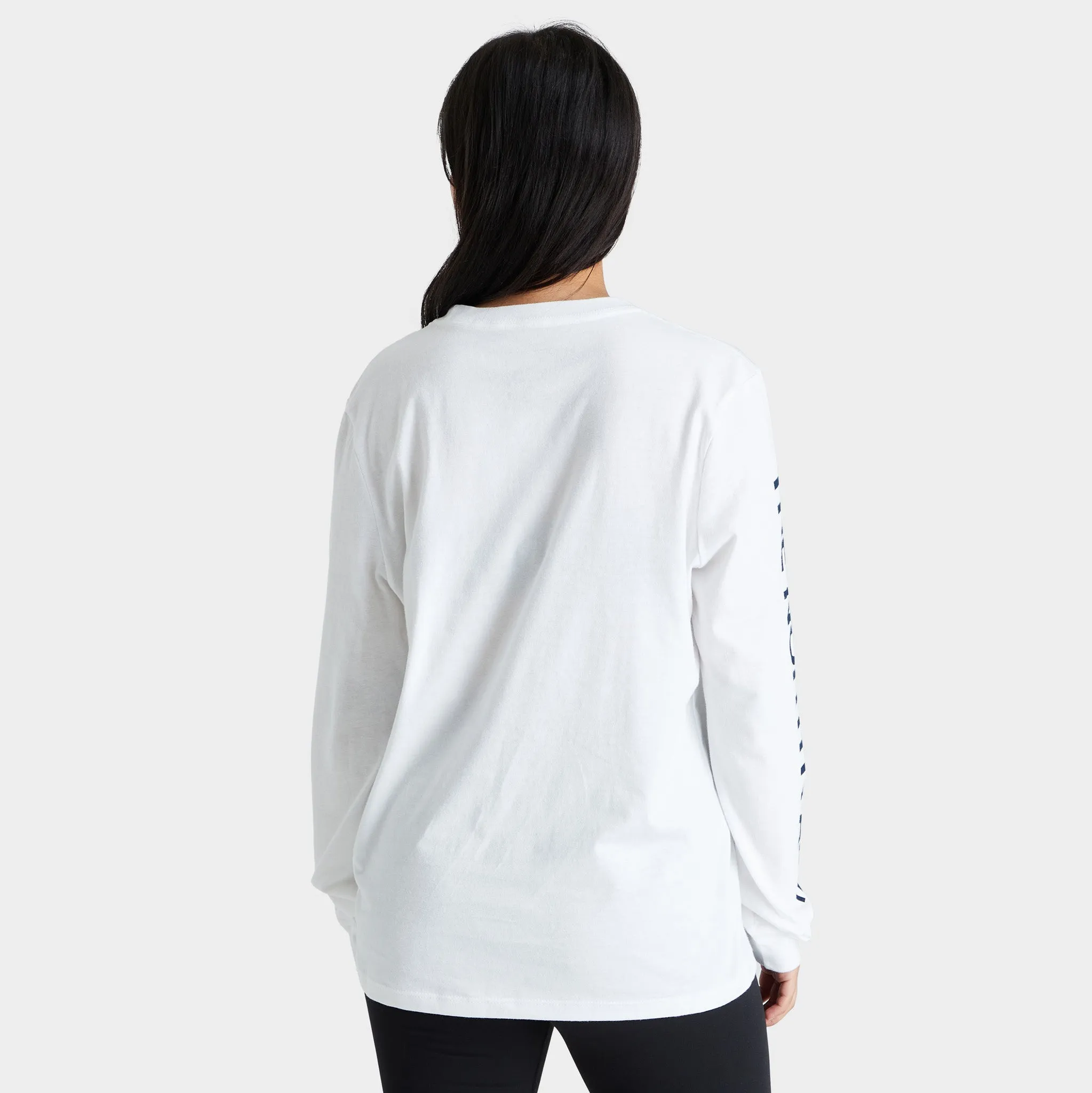 The North Face Women's Brand Proud Long Sleeve T-shirt TNF White / TNF Black