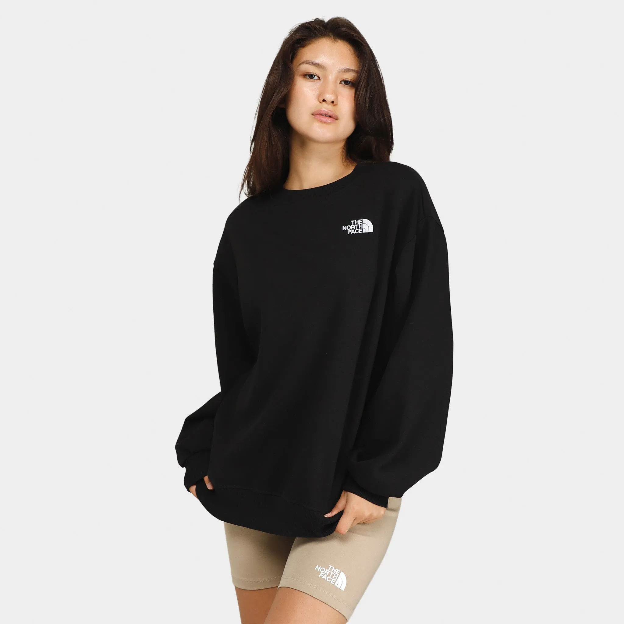 The North Face Women's Evolution Oversized Crewneck / TNF Black