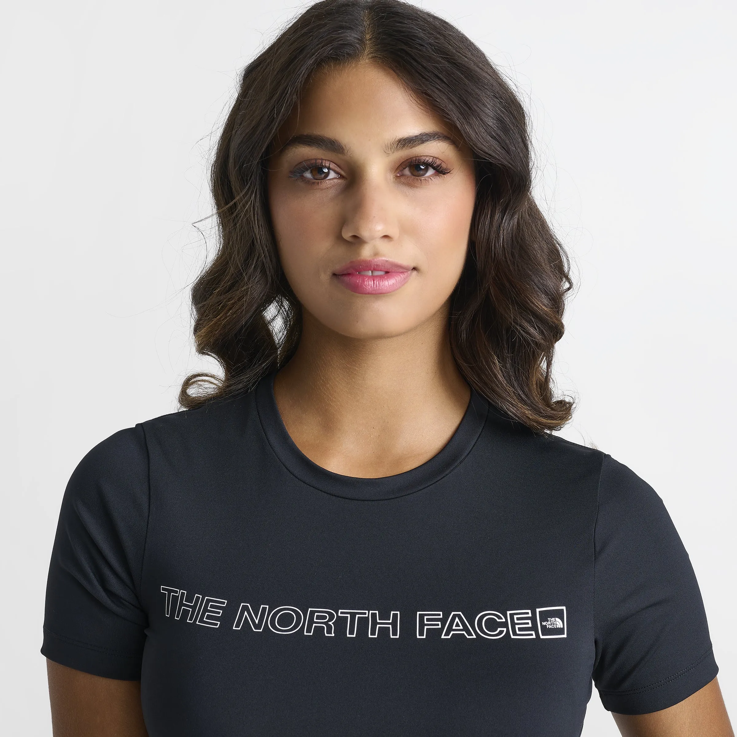 The North Face Women's Graphic Slim T-Shirt / Black