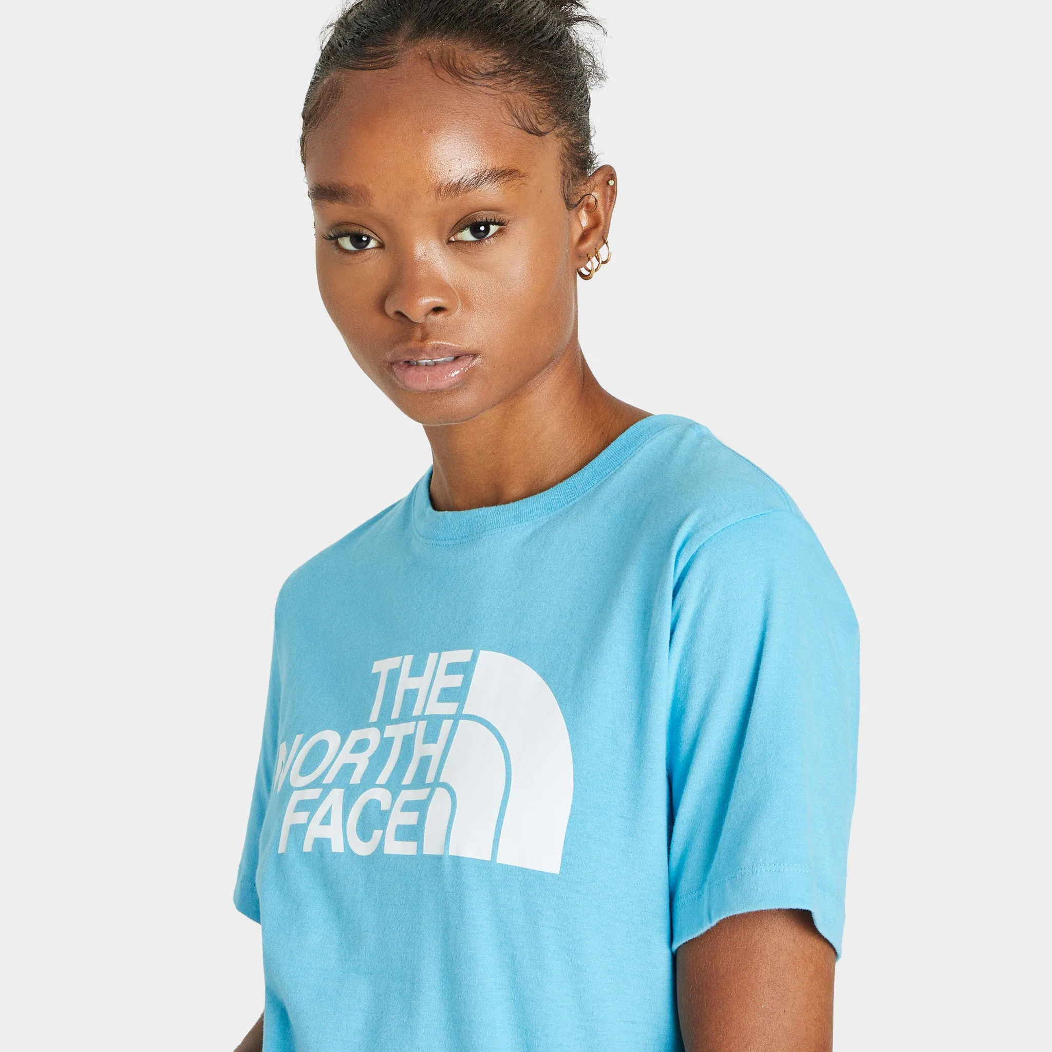 The North Face Women's Half Dome Cropped T-shirt / Norse Blue