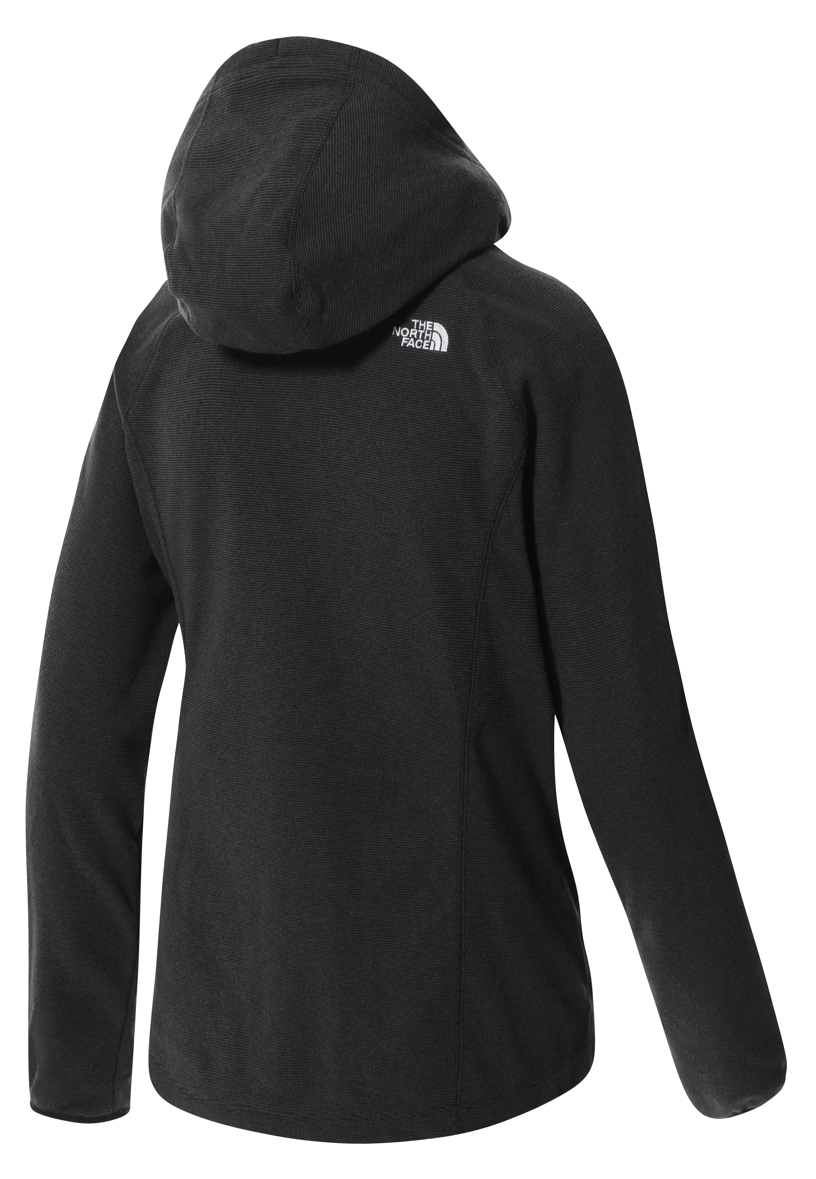 The North Face - Women’s Homesafe Full Zip Fleece Tnf Black Strip - Zipper