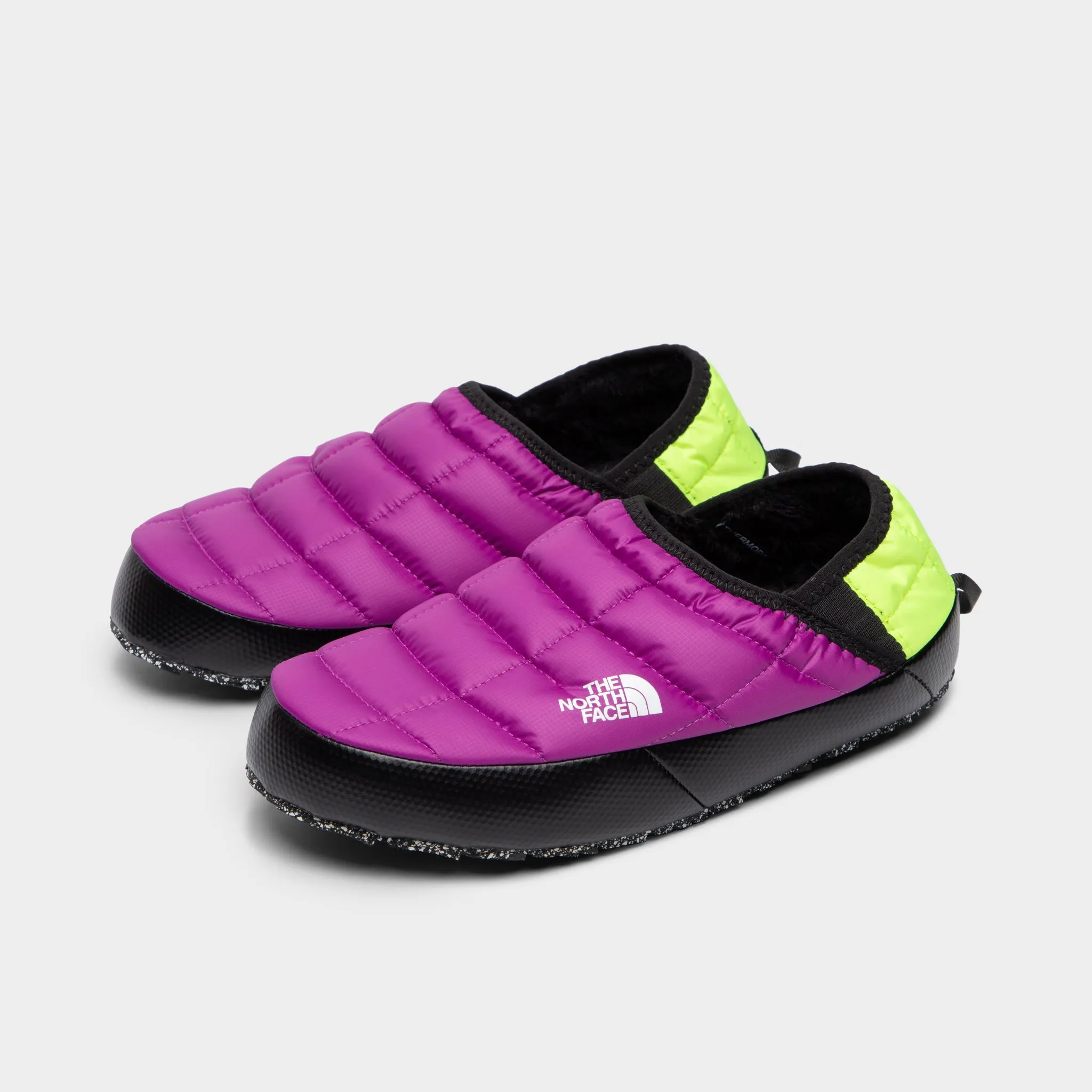 The North Face Women's ThermoBall Traction Mule V Purple Cactus Flower / TNF Black