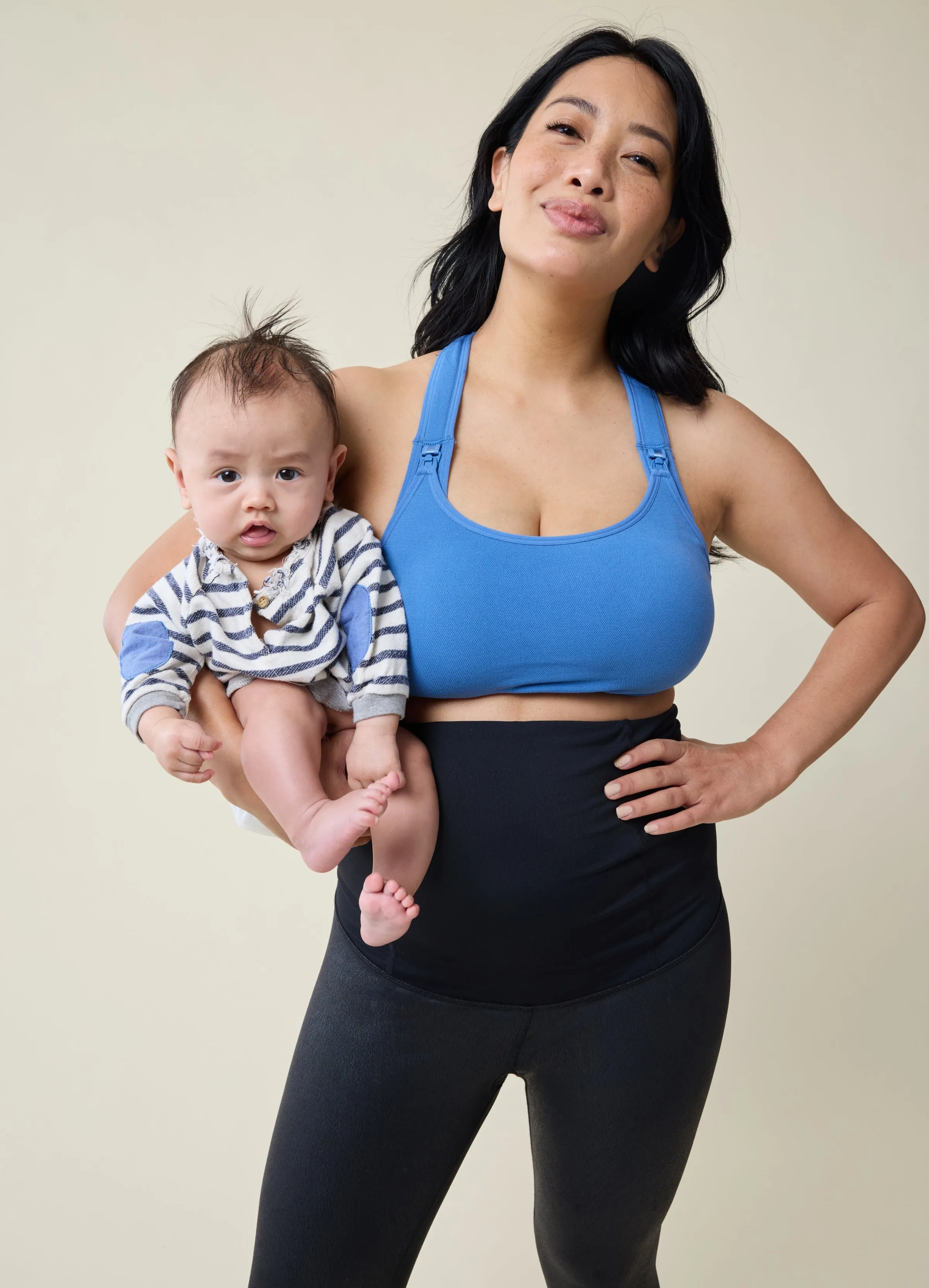 The Not-Leather Black Maternity Leggings