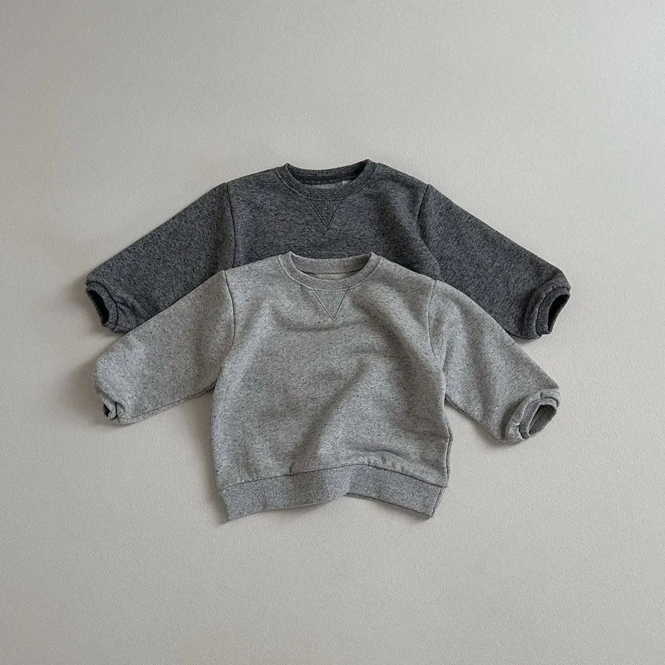 Toddler Crewneck Long Sleeve Sweatshirt (10m-4y) - 2 Colors