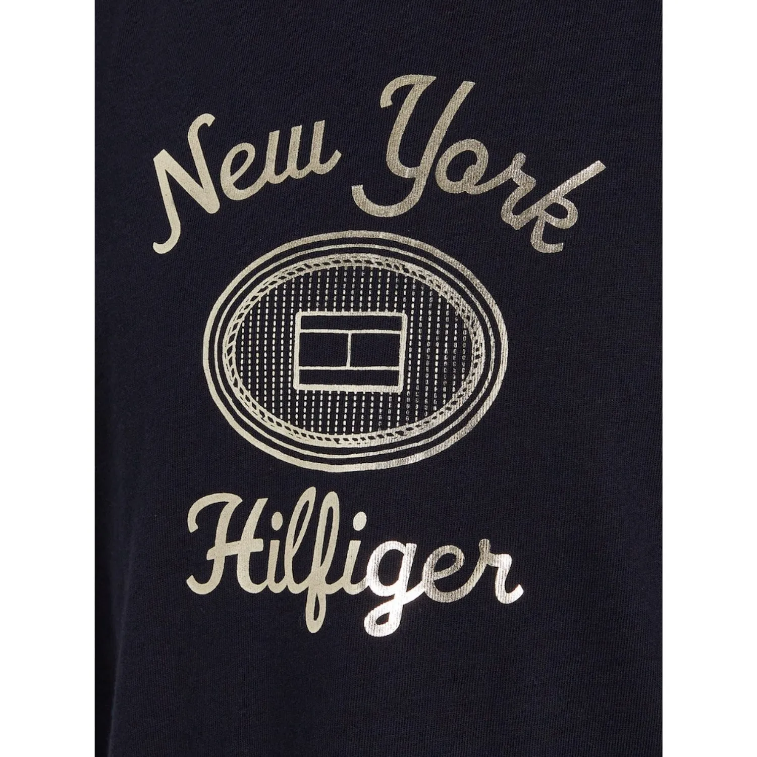 Tommy Hilfiger Desert Sky Hilfiger Ny Foil Reg Tee Ss