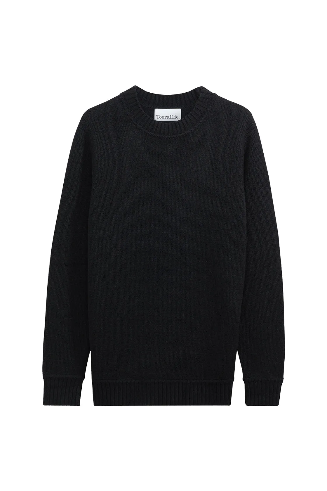 Toorallie Lambswool Jumper Black