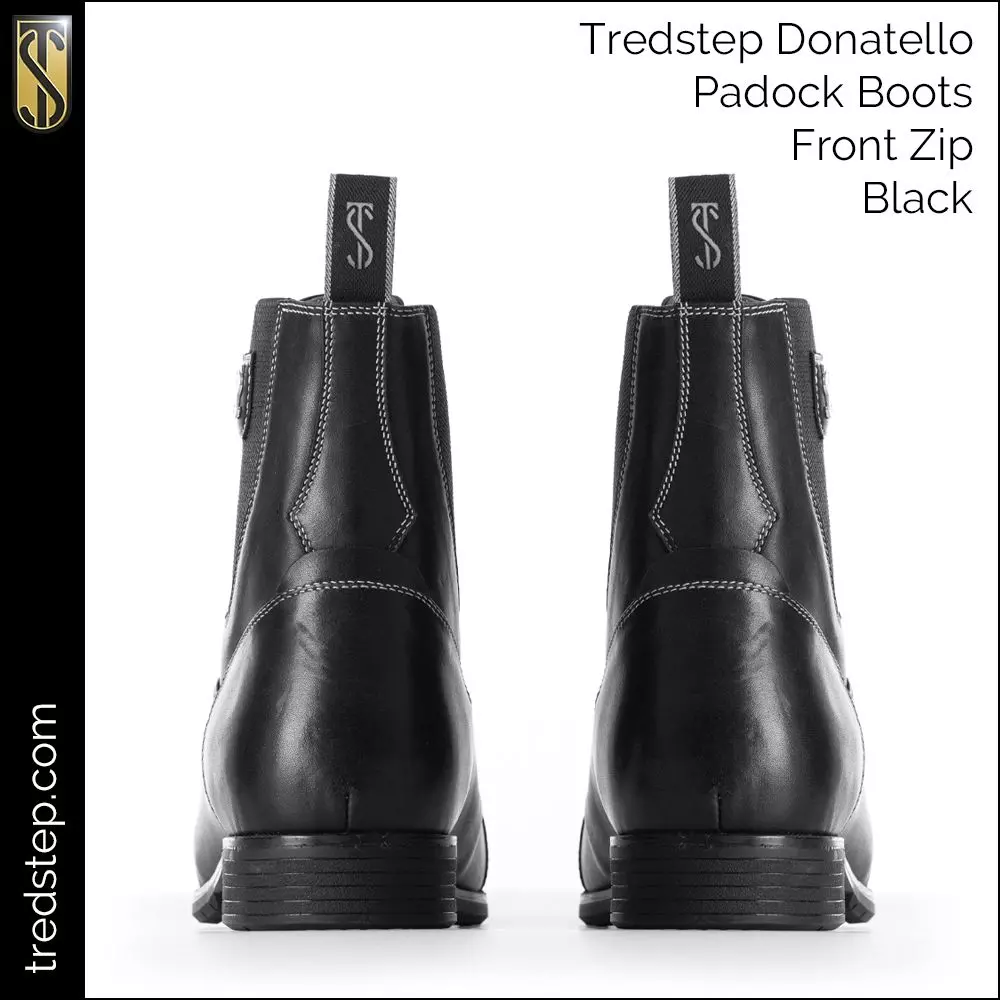 Tredstep Donatello Paddock Boots Front Zip