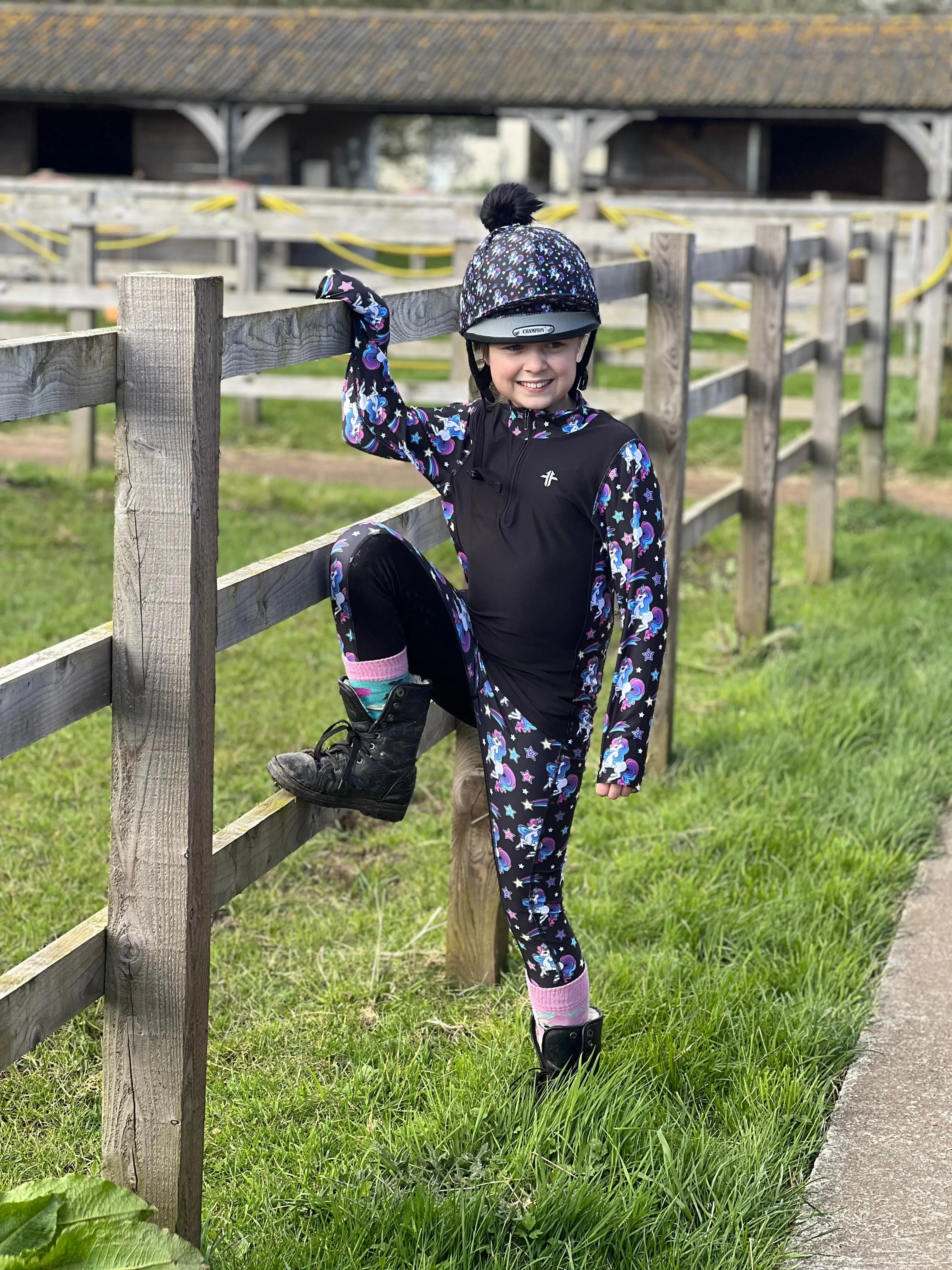 Unicorn Magic Riding Set Offer (Jods, Base & Hat Silk)