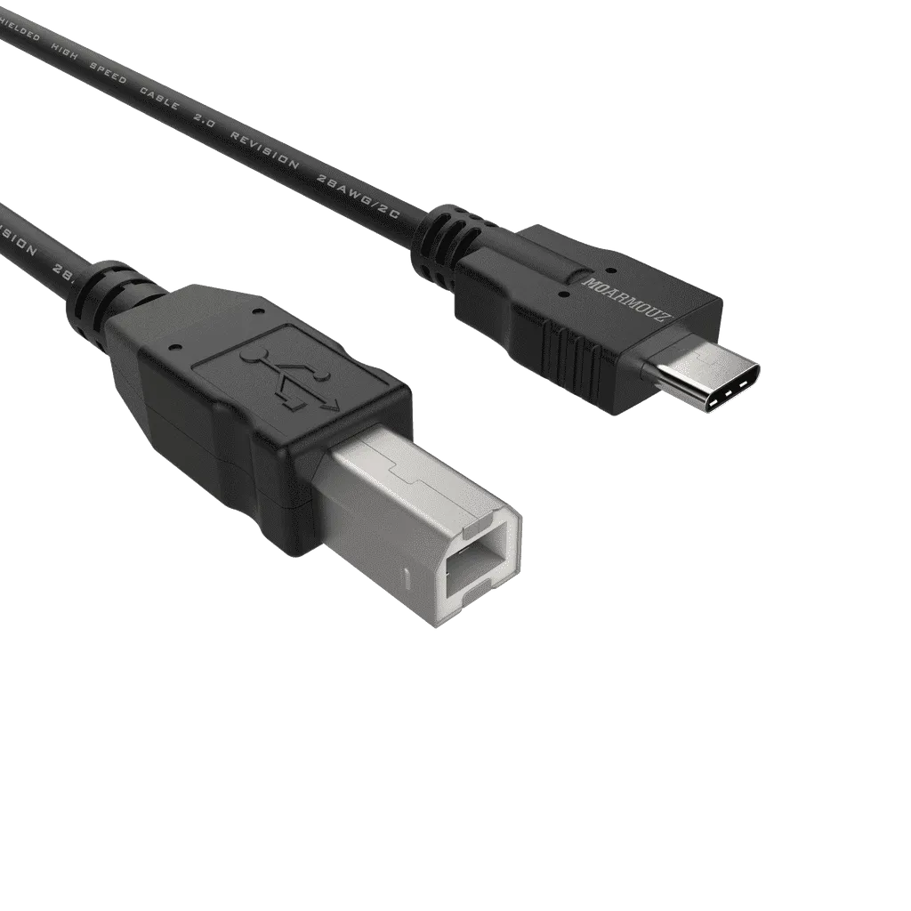 USB 3.1 Type-C to USB-B (2.0) Cable