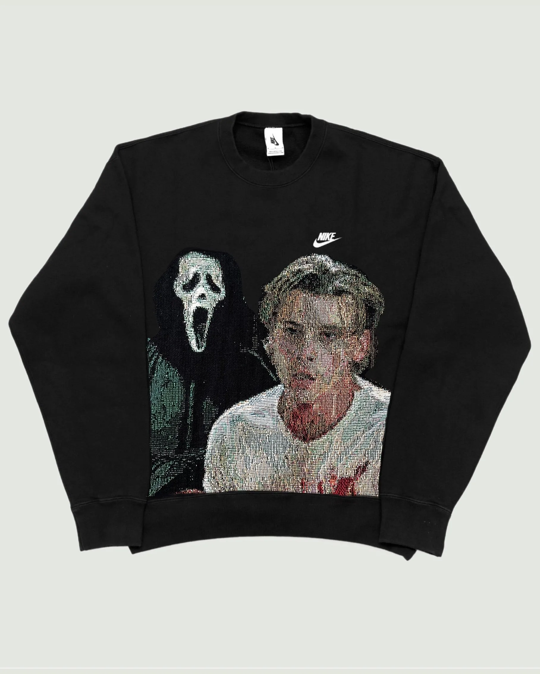 VA-AW22-504 SCREAM NIKE RETRO REWORK CREWNECK