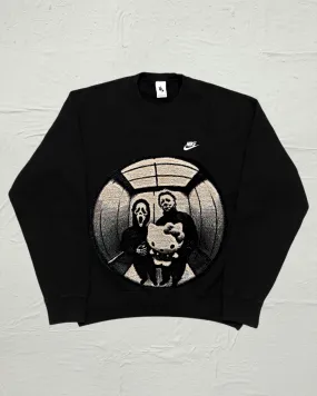 VA-FW24-804 SCREAM & MYERS X HELLO KITTY NIKE RETRO REWORK CREWNECK