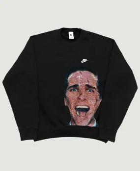 VA-SS23-582 AMERICAN PSYCHO TAPESTRY RETRO REWORK CREWNECK