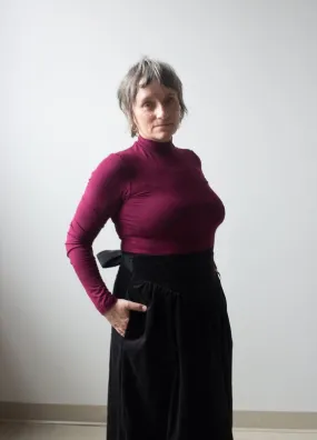 Valerie C. Turtleneck (Raspberry)