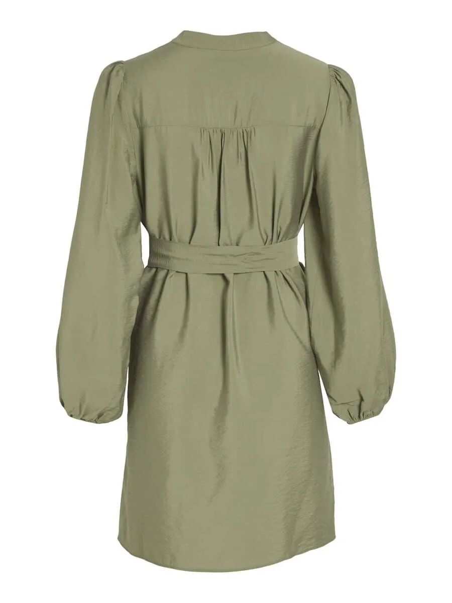 Vila Pandy Dress Oil Green