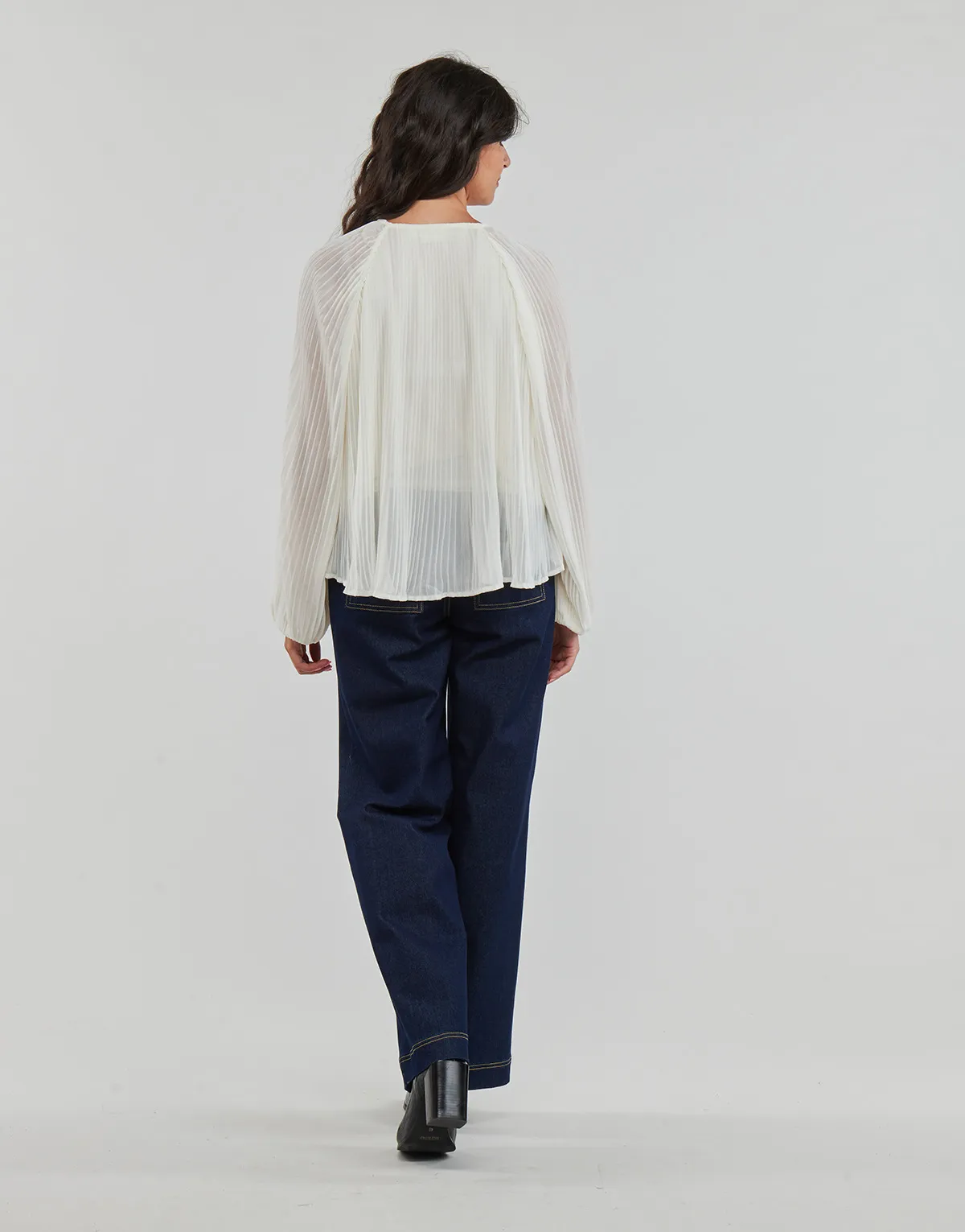 Vila VICELINE O-NECK L/S TOP/SU