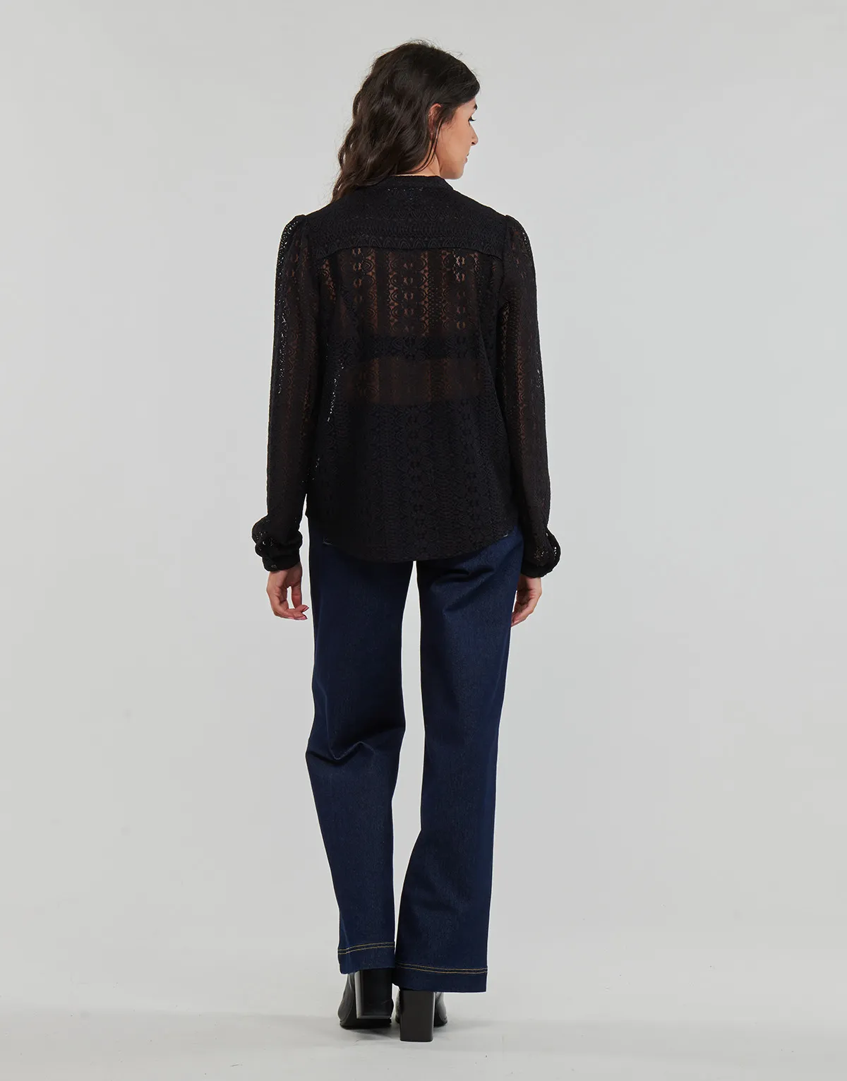 Vila VICHIKKA LACE L/S SHIRT