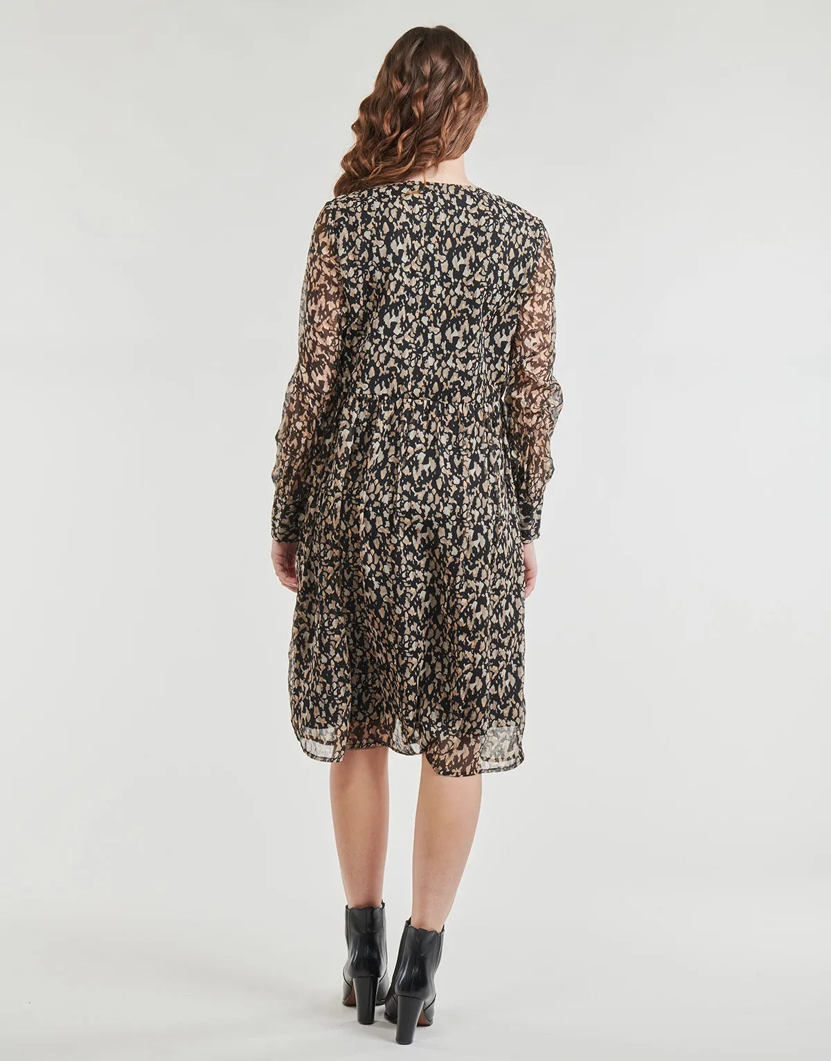 Vila VIFALIA V-NECK L/S DRESS/SU