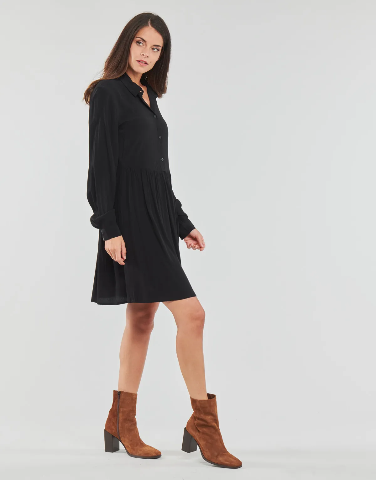 Vila VIFINI L/S SHIRT DRESS/SU