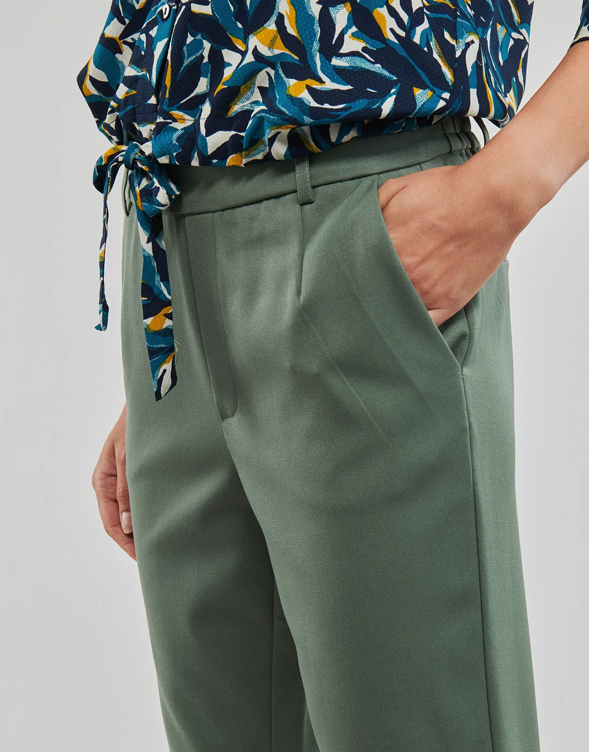 Vila VIVARONE HW SLIM PANT