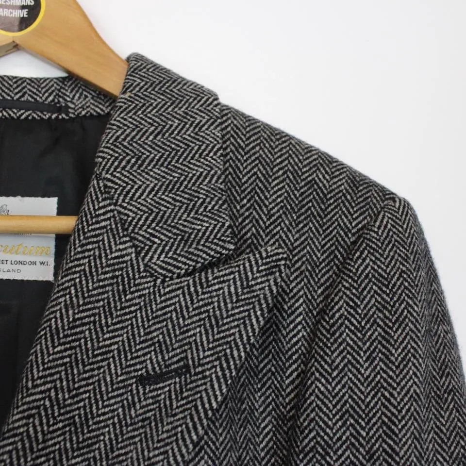 Vintage Aquascutum Lambswool Overcoat Medium