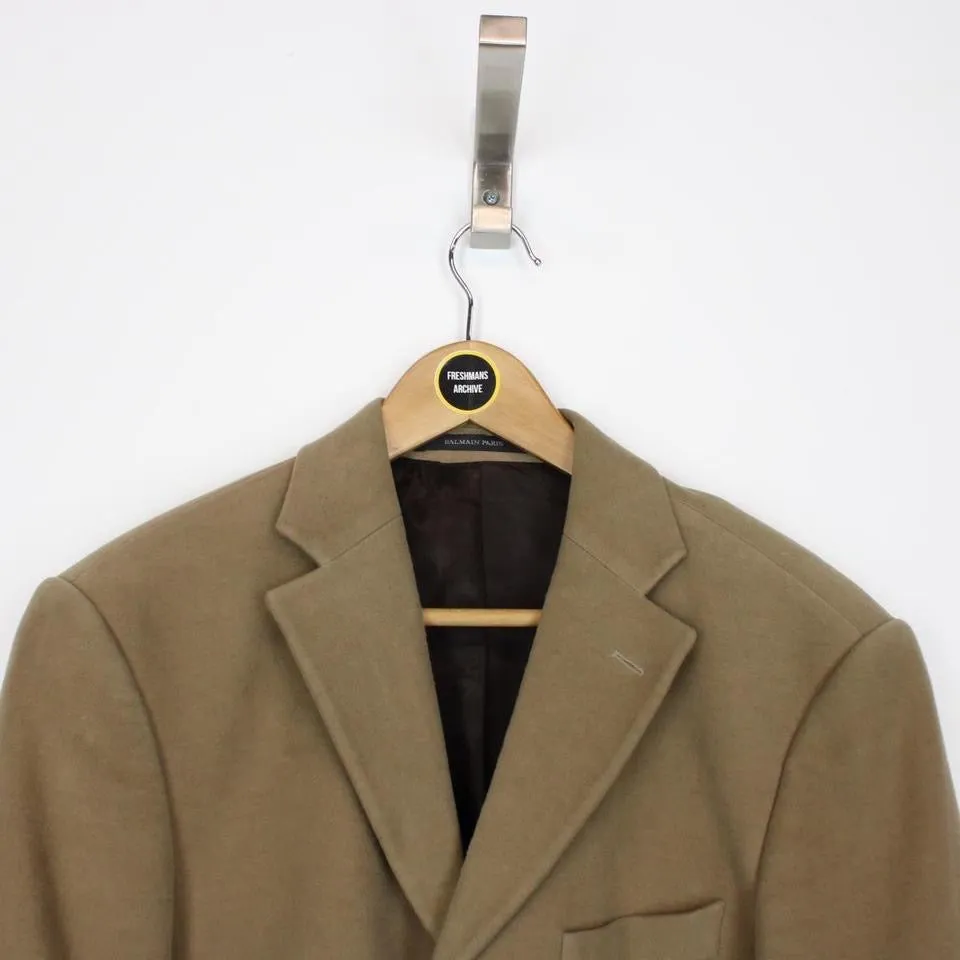 Vintage Balmain Paris Overcoat Medium