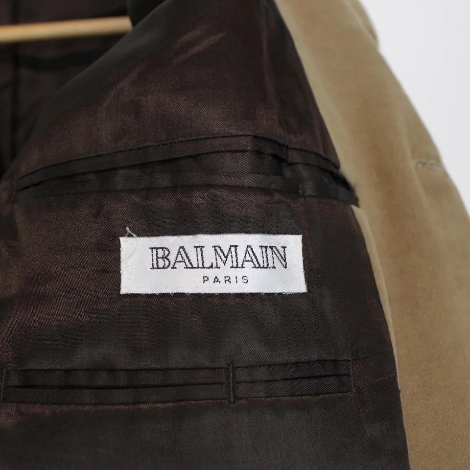 Vintage Balmain Paris Overcoat Medium