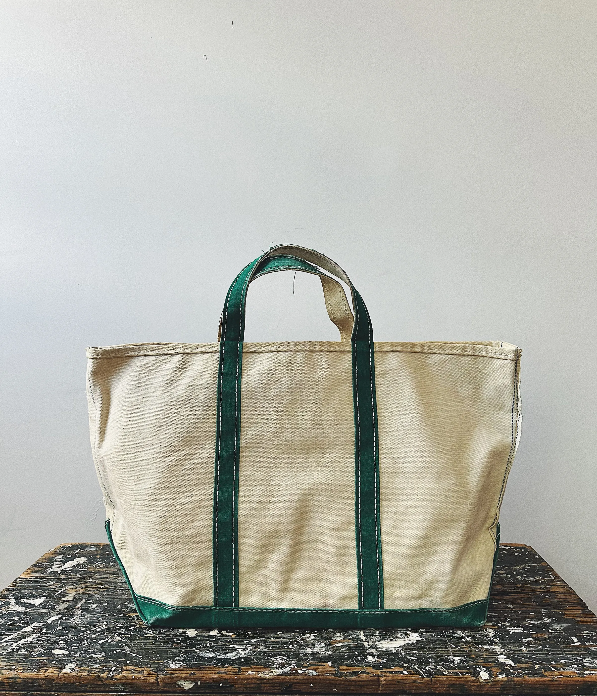 Vintage L.L. Bean Boat and Tote