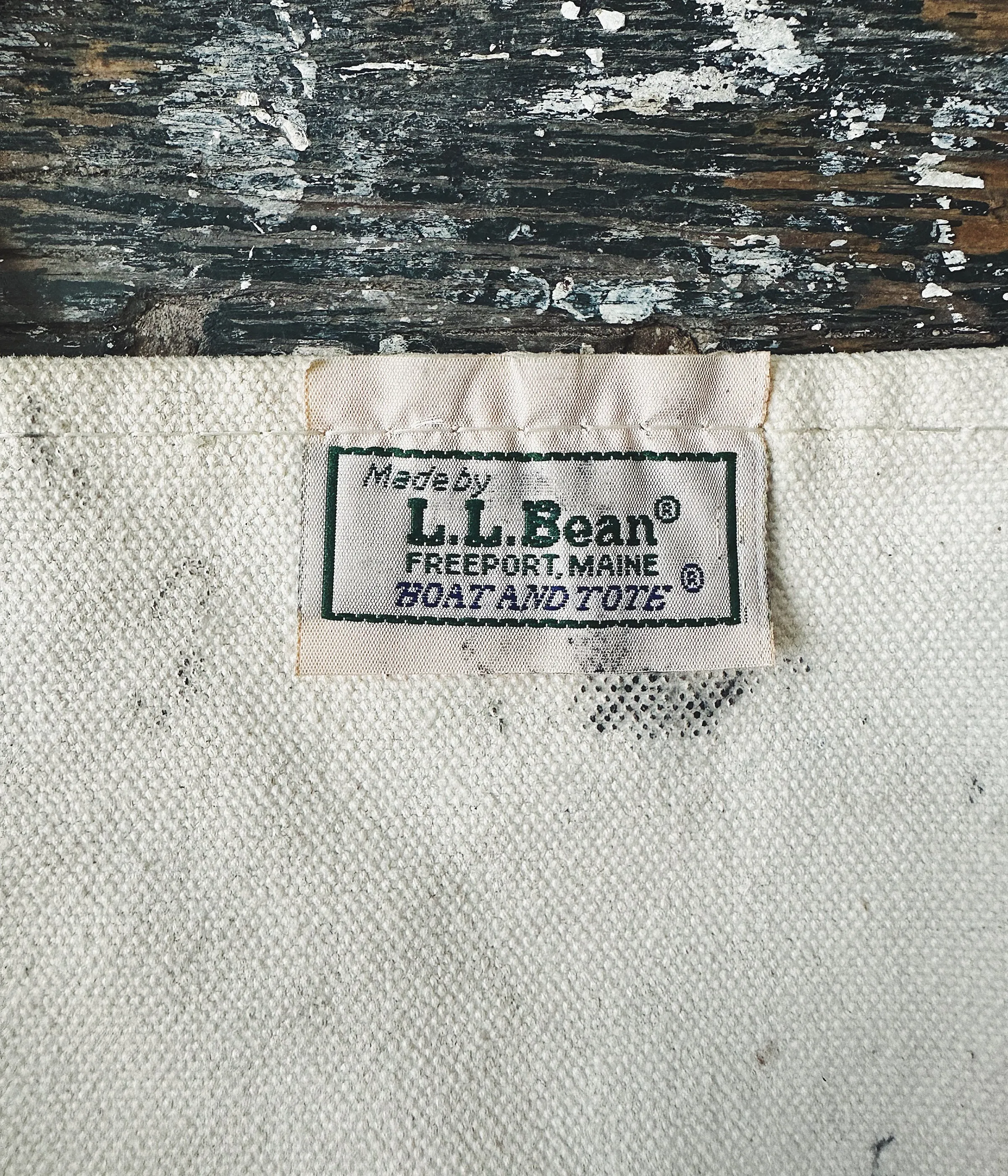 Vintage L.L. Bean Boat and Tote