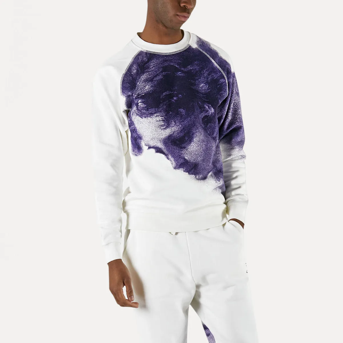 Vivienne Westwood - Raglan Boucher Sweatshirt in White