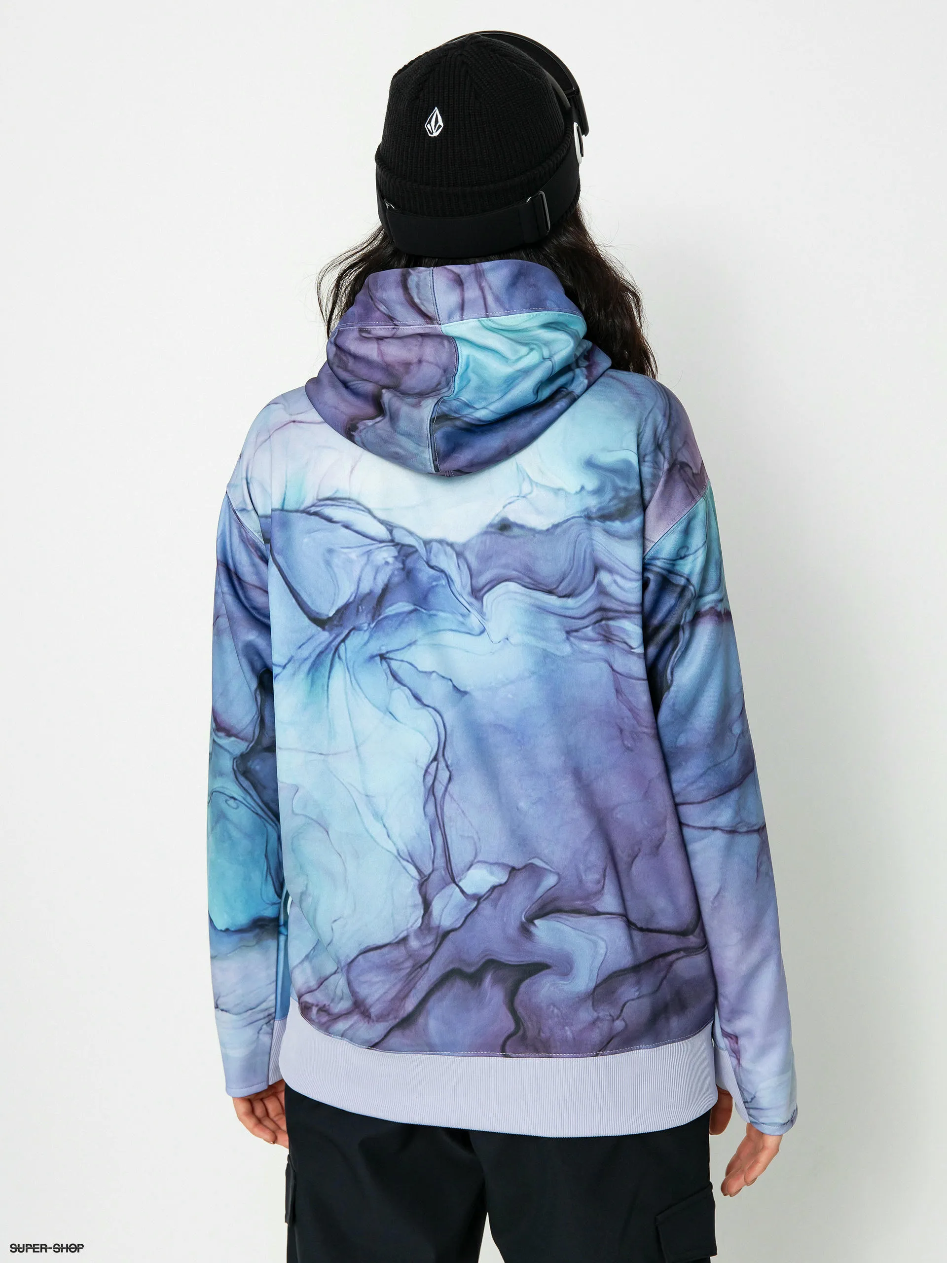 Volcom Hydro Riding HD Active sweatshirt Wmn (glacier ink)