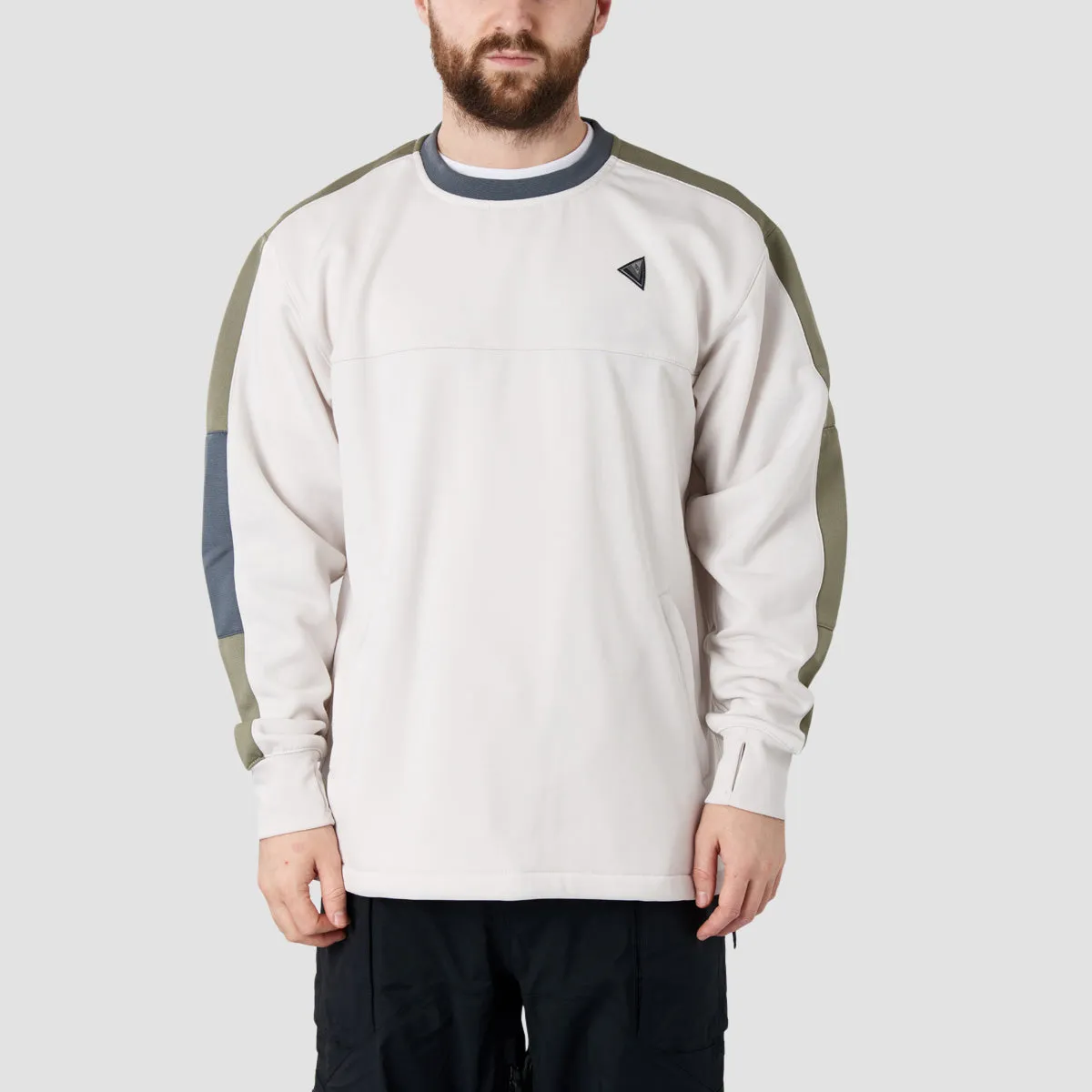 Volcom Hydro Riding Snow Crew Sweat Ice